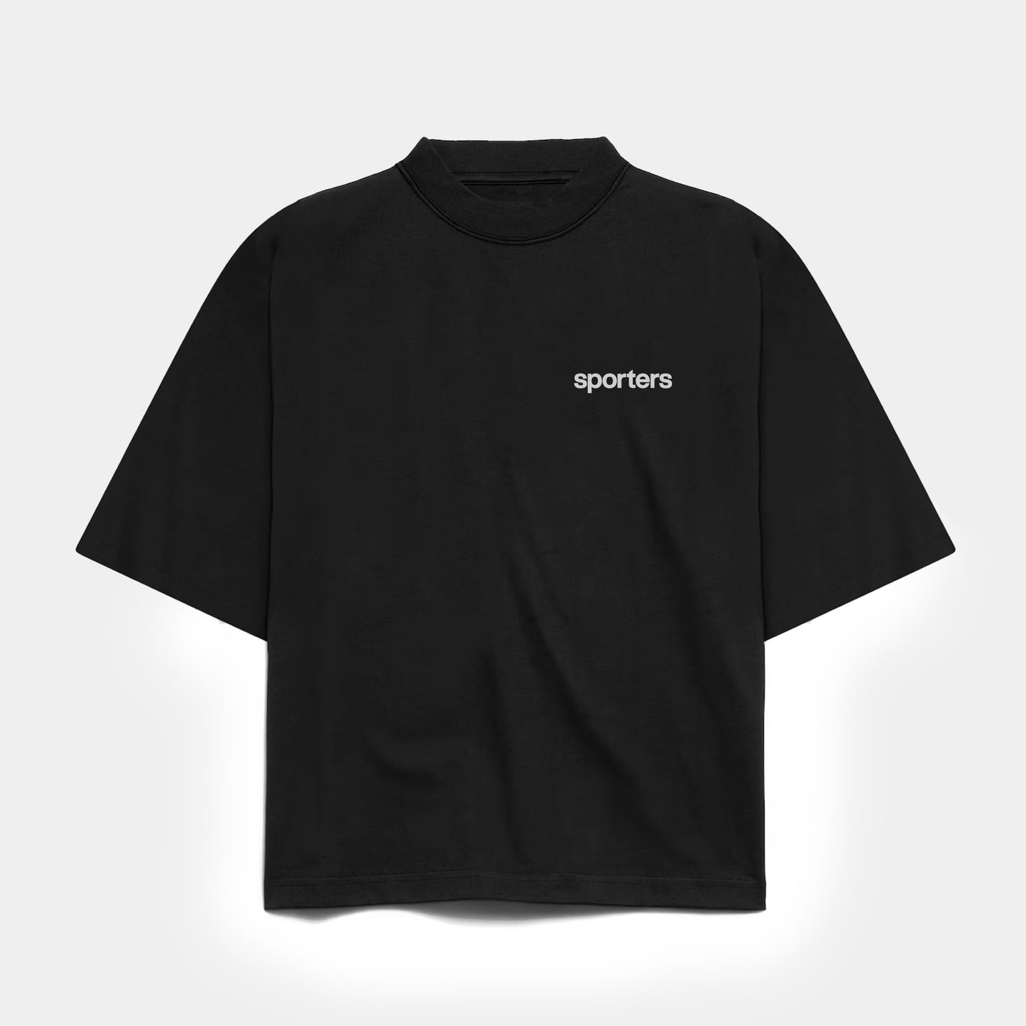 Sporters logo tee black