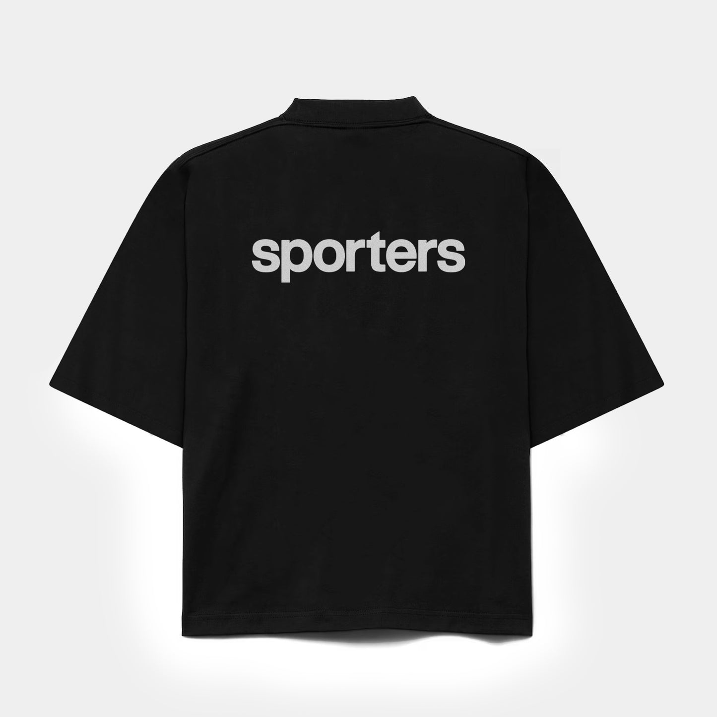 Sporters logo tee black