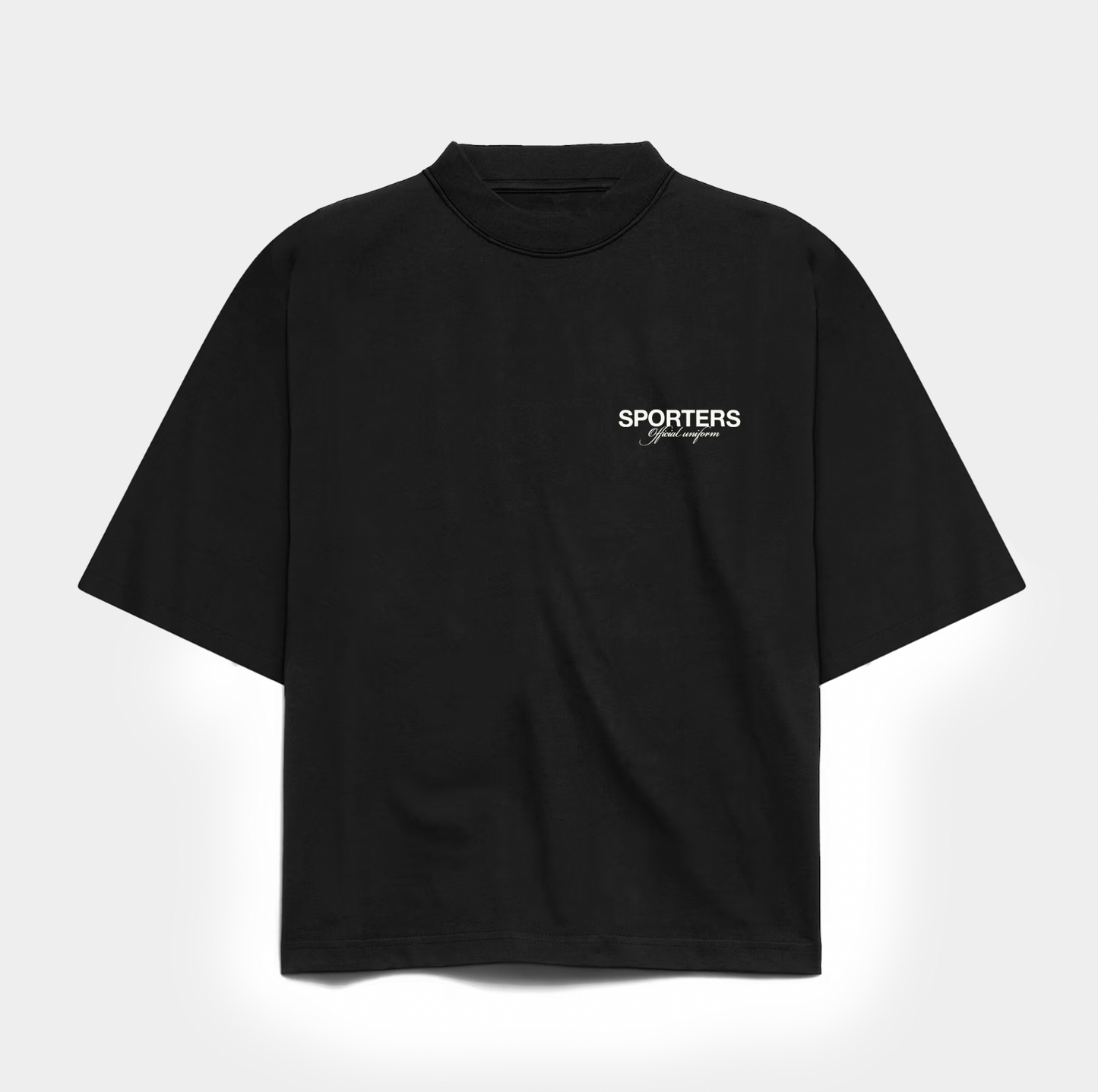 Sporters thinking about sports tee
