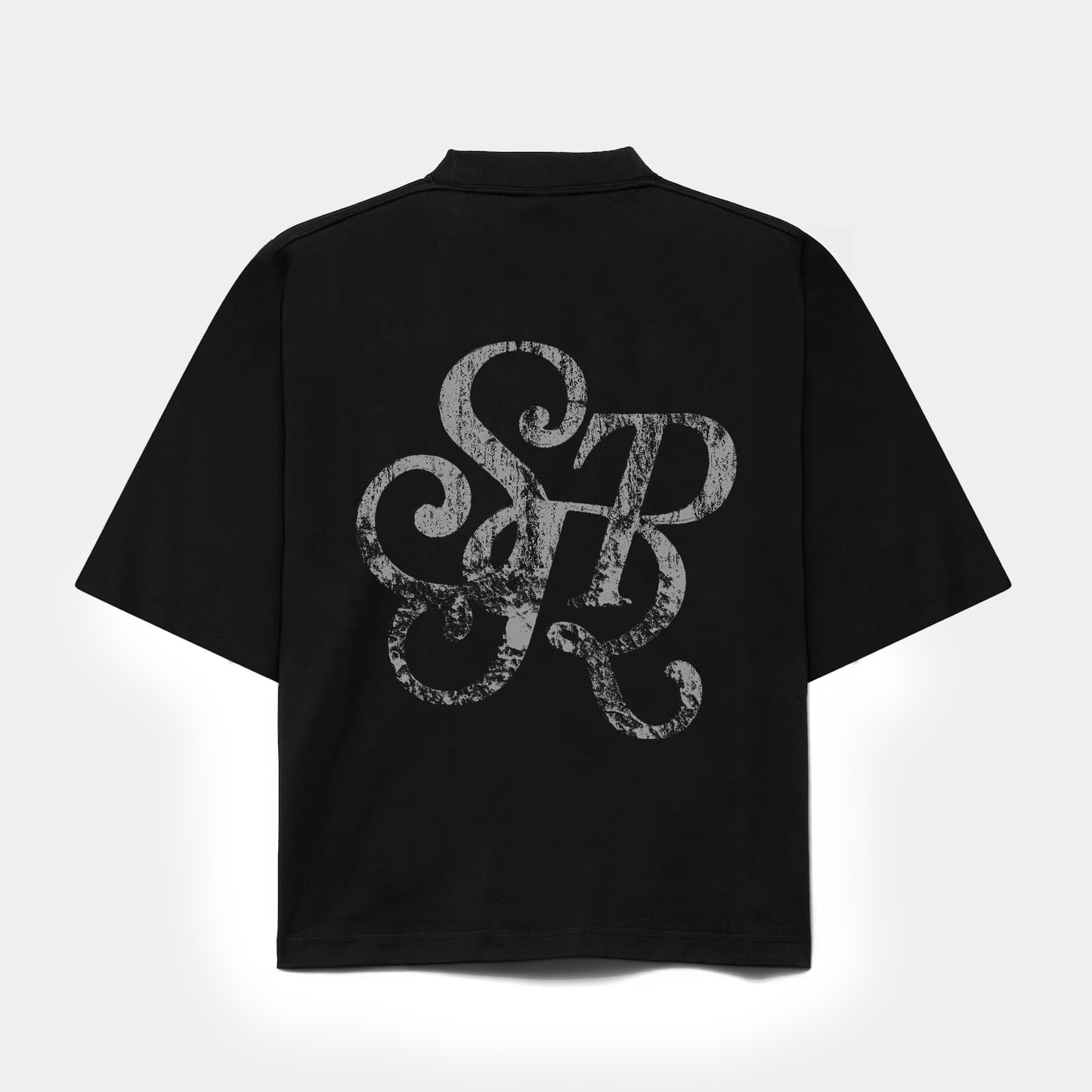 Royal emblem tee black