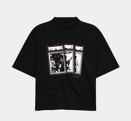 Sporters black cards tee