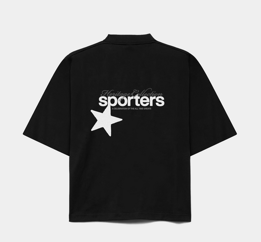 Sporters Black heritage tee