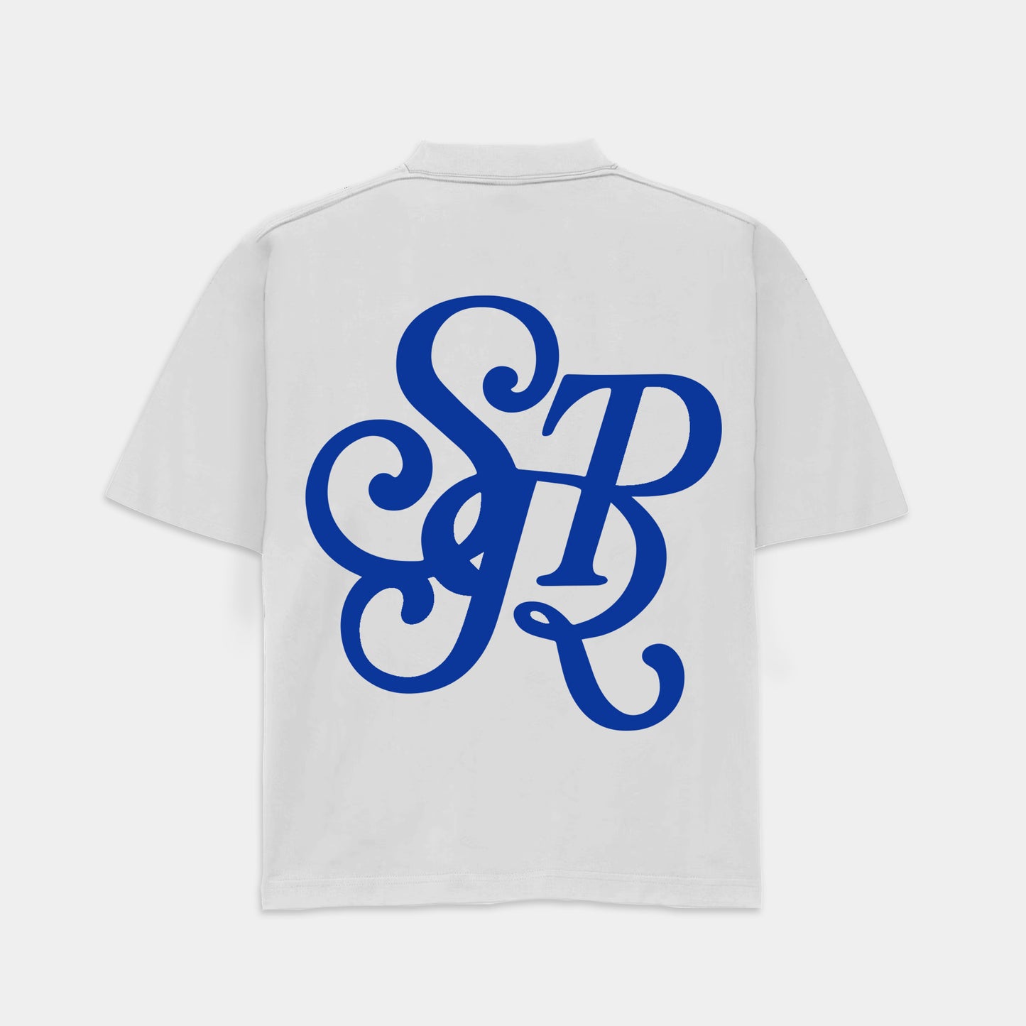 Royal emblem tee white