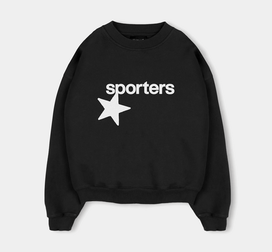 Sporters Black heritage sweatshirt